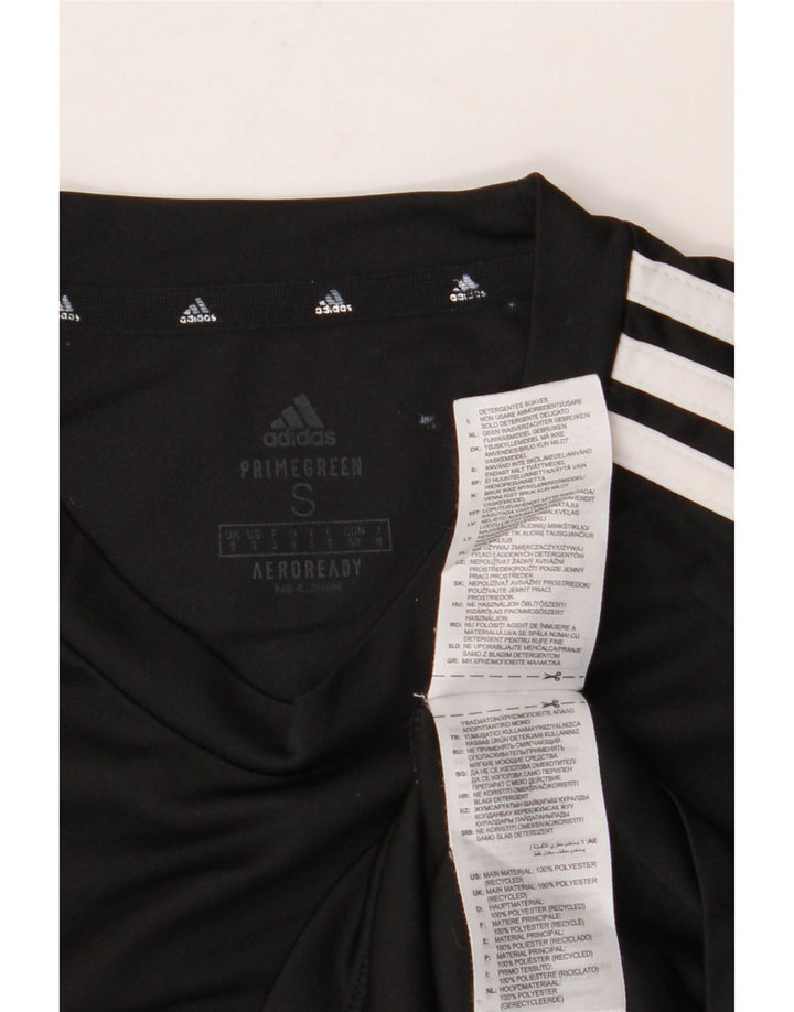 Мужская футболка ADIDAS Aeroready, маленький черный полиэстер