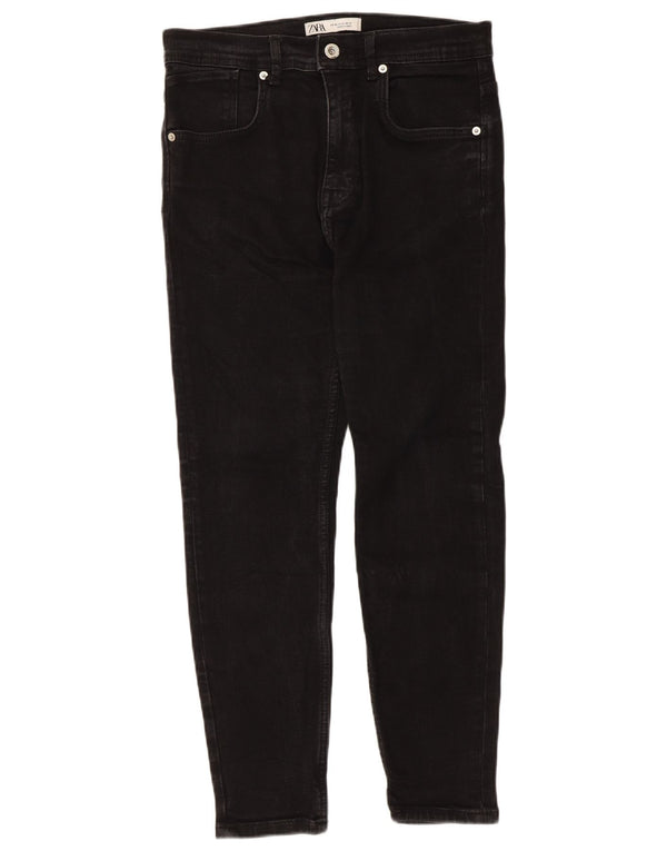 Мужские укороченные джинсы Zara EU 40 Medium W31 L25 черные