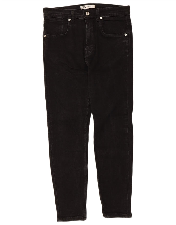 Мужские укороченные джинсы Zara EU 40 Medium W31 L25 черные