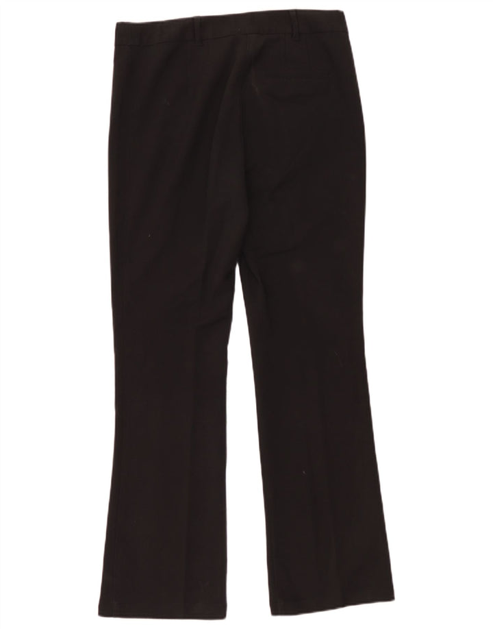 Женские повседневные брюки Marks & Spencer Bootcut UK 12 Medium W32 L30, черные