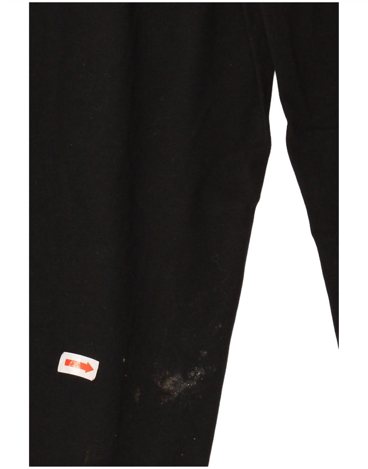 Женские леггинсы с рисунком DKNY UK 4 XS, черный хлопок