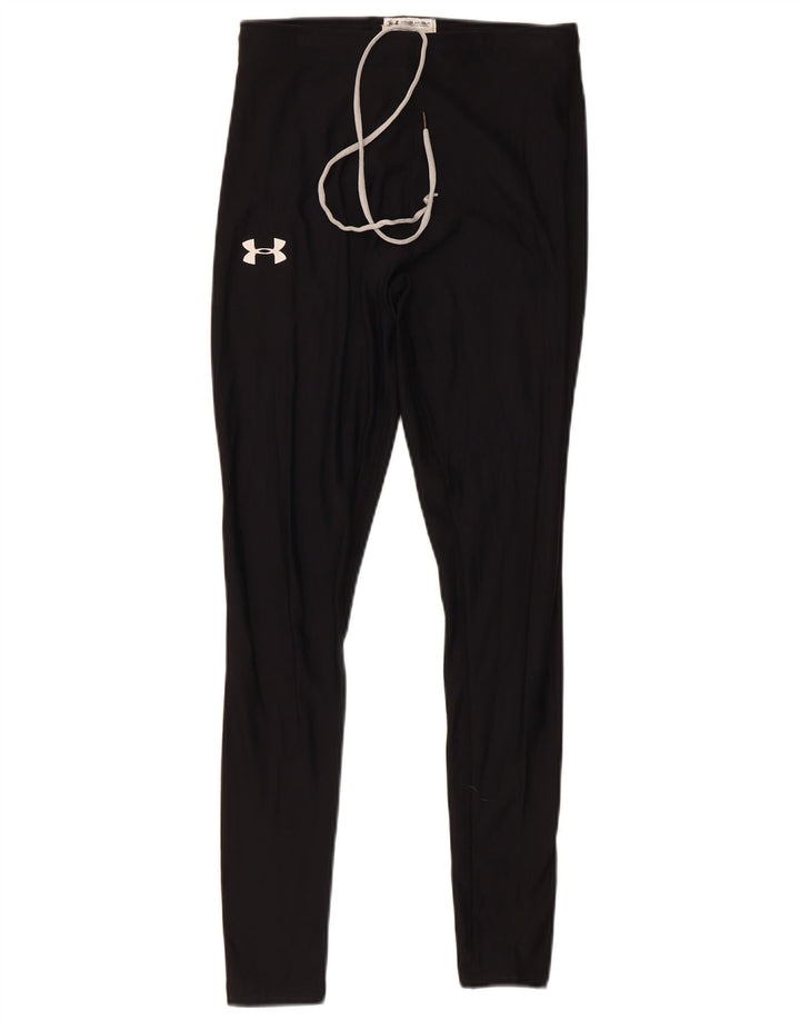 Женские леггинсы Under Armour, маленькие черные нейлоновые