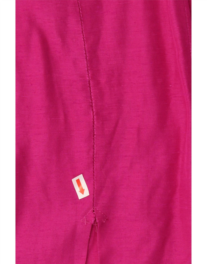 VINTAGE Womens Sleeveless Sheath Dress IT 44 Medium Pink Viscose Vintage Vintage and Second-Hand Vintage from Messina Hembry 