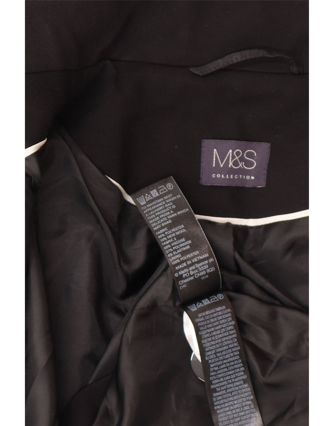 Женский бомбер Marks & Spencer UK 14, большой серый полиэстер с крапинками
