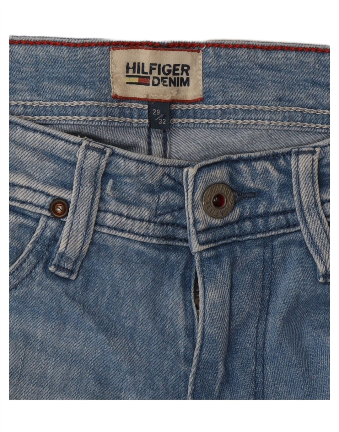 Женские узкие джинсы Tommy Hilfiger W29 L32 Синие, хлопок