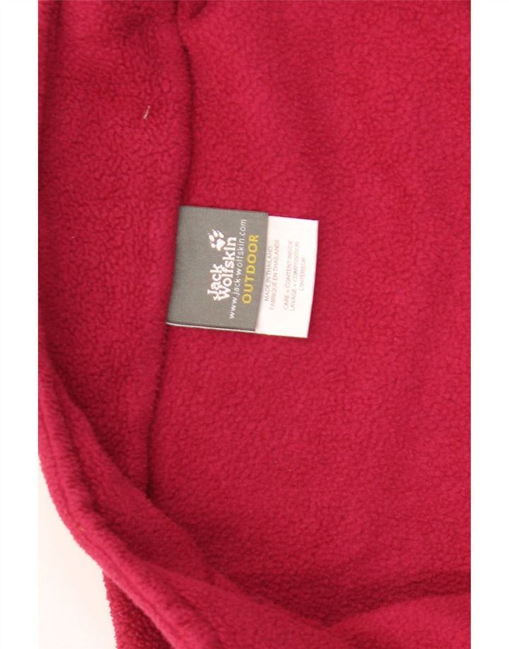 Женская флисовая куртка Jack Wolfskin, Великобритания 12/14, средний розовый