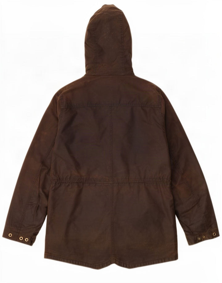 Женская куртка Barbour из вощеного хлопка с капюшоном UK 8, маленький цвет хаки