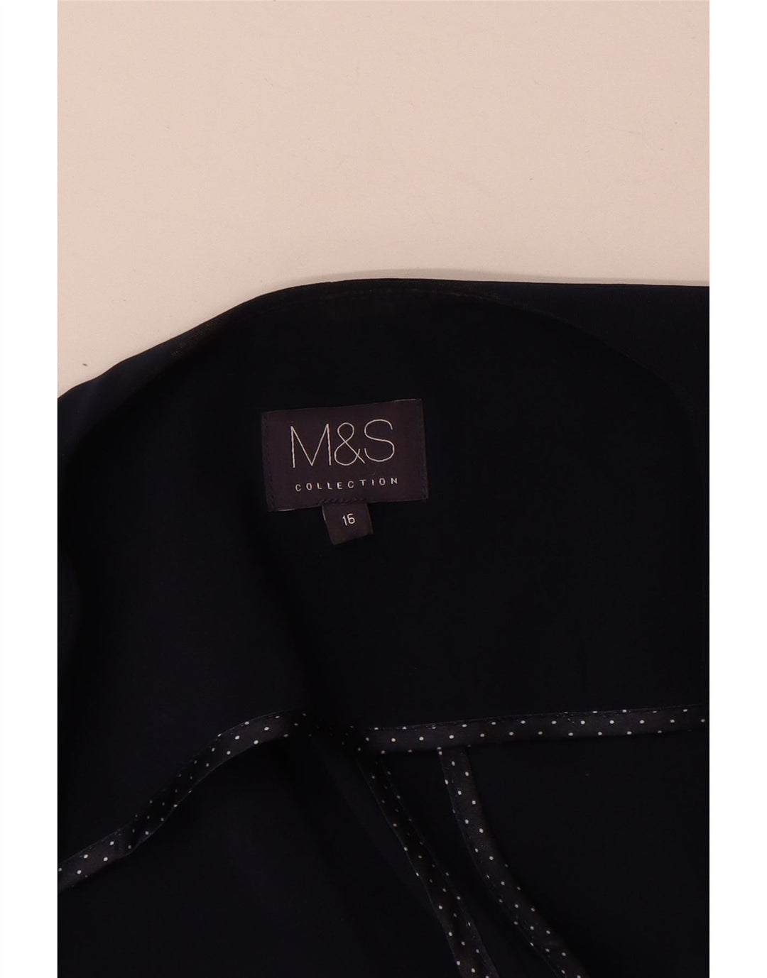Женское болеро Marks & Spencer UK 16, большой размер, темно-синий, полиэстер