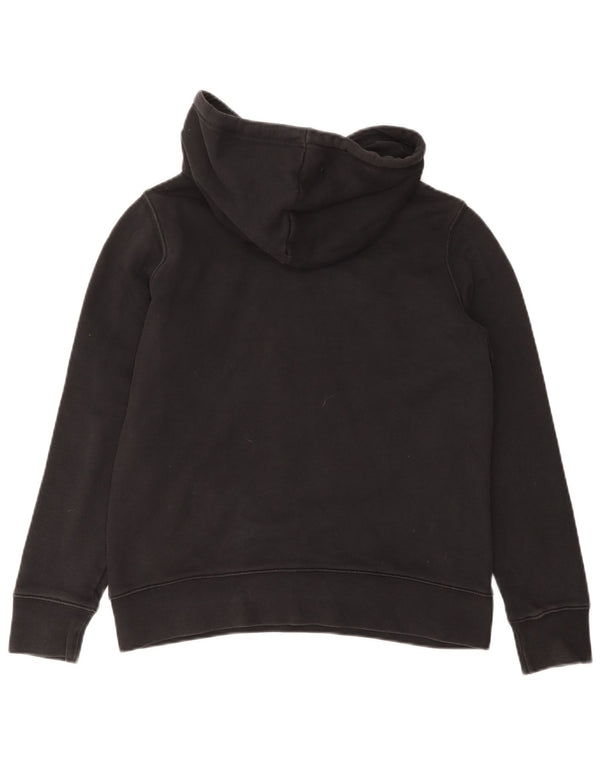 Женский джемпер с капюшоном ADIDAS большого размера UK 10, маленький, черный, хлопок