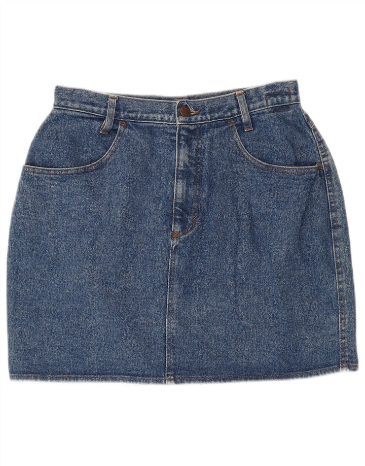 BENETTON Женская джинсовая юбка Medium W28 Синяя