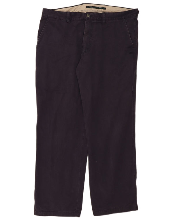 Мужские прямые брюки-чиносы Dockers комфортного кроя W38 L32 темно-синие, хлопковые