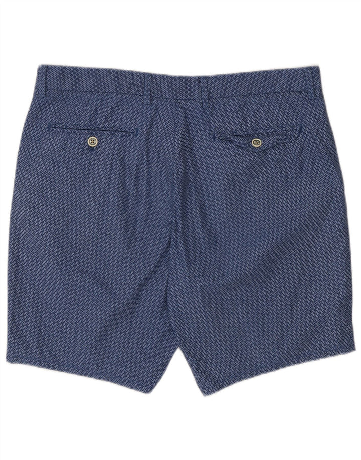 Мужские шорты чинос Massimo Dutti EU 44 Large W34 Темно-синие в пятнистый цвет