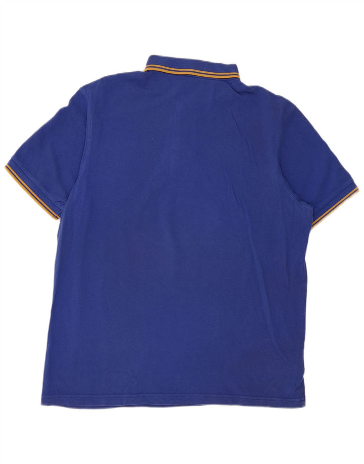 Мужская рубашка-поло Fred Perry XL, синяя, хлопок