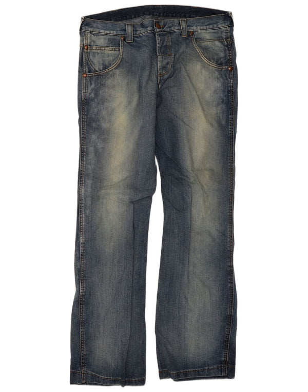 Мужские джинсы Wrangler Bootcut W36 L35 синие