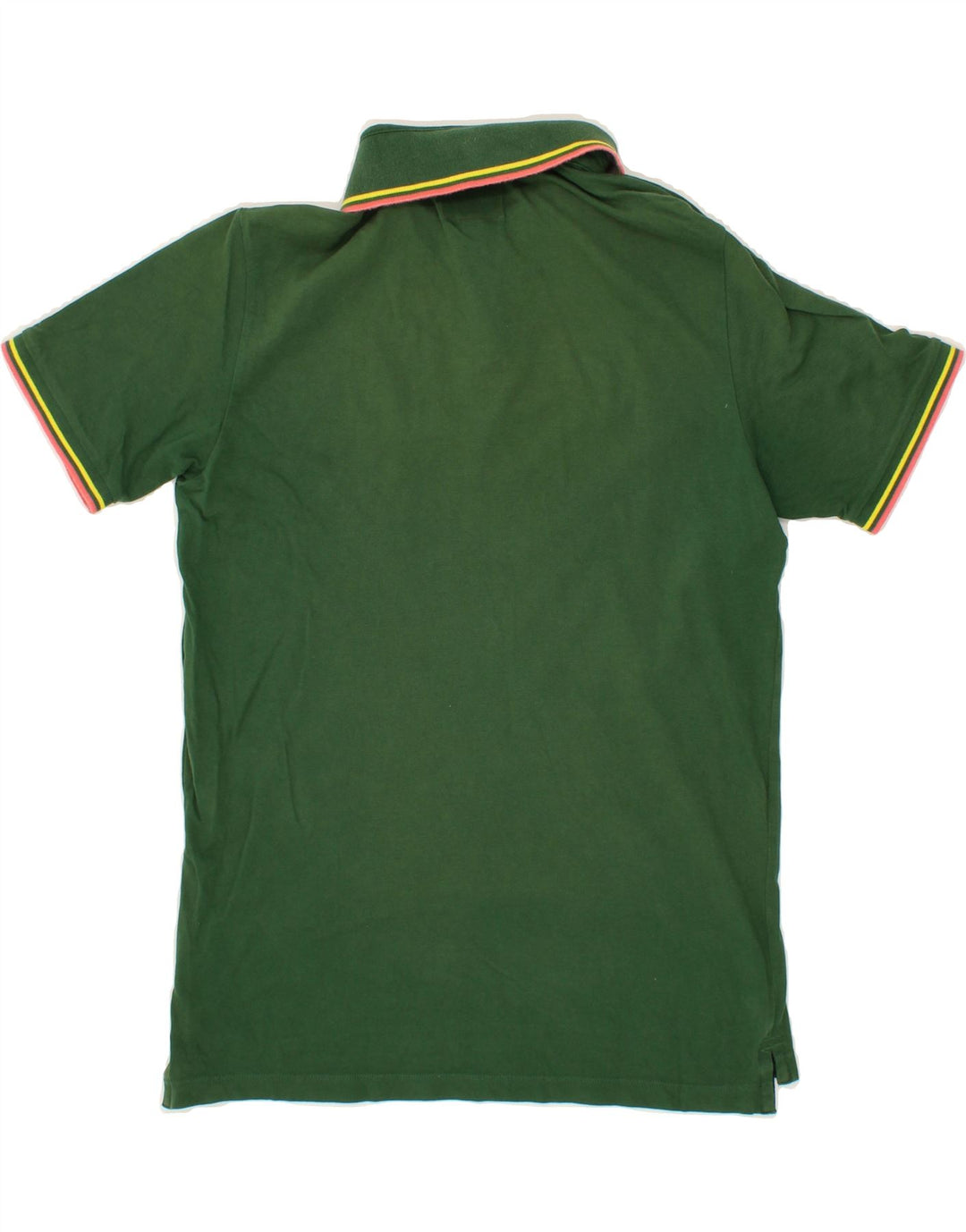 WOOLRICH Mens Polo Shirt Medium Green Cotton Vintage Woolrich and Second-Hand Woolrich from Messina Hembry 