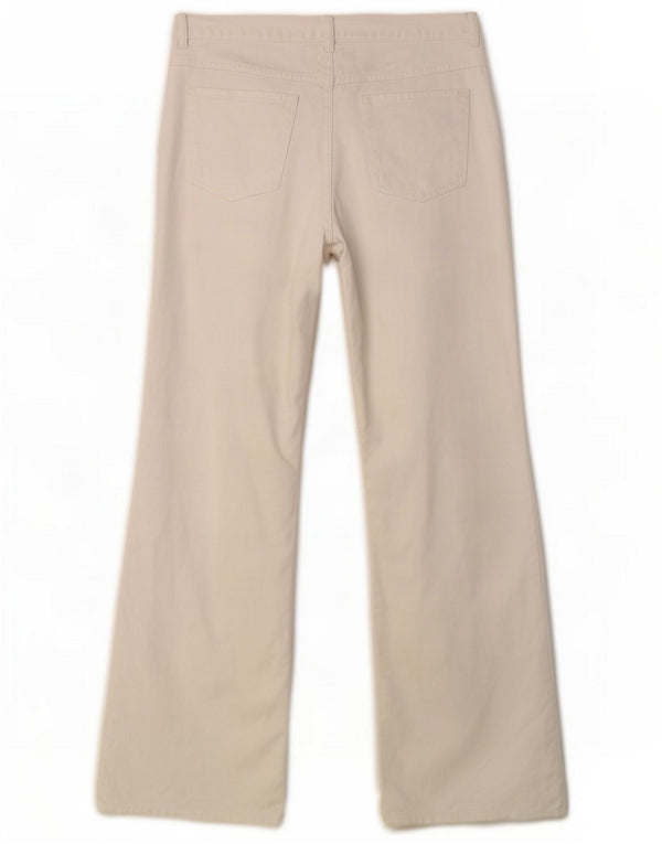 Женские джинсы Bootcut Marks & Spencer UK 14, средний W34 L30, белый хлопок