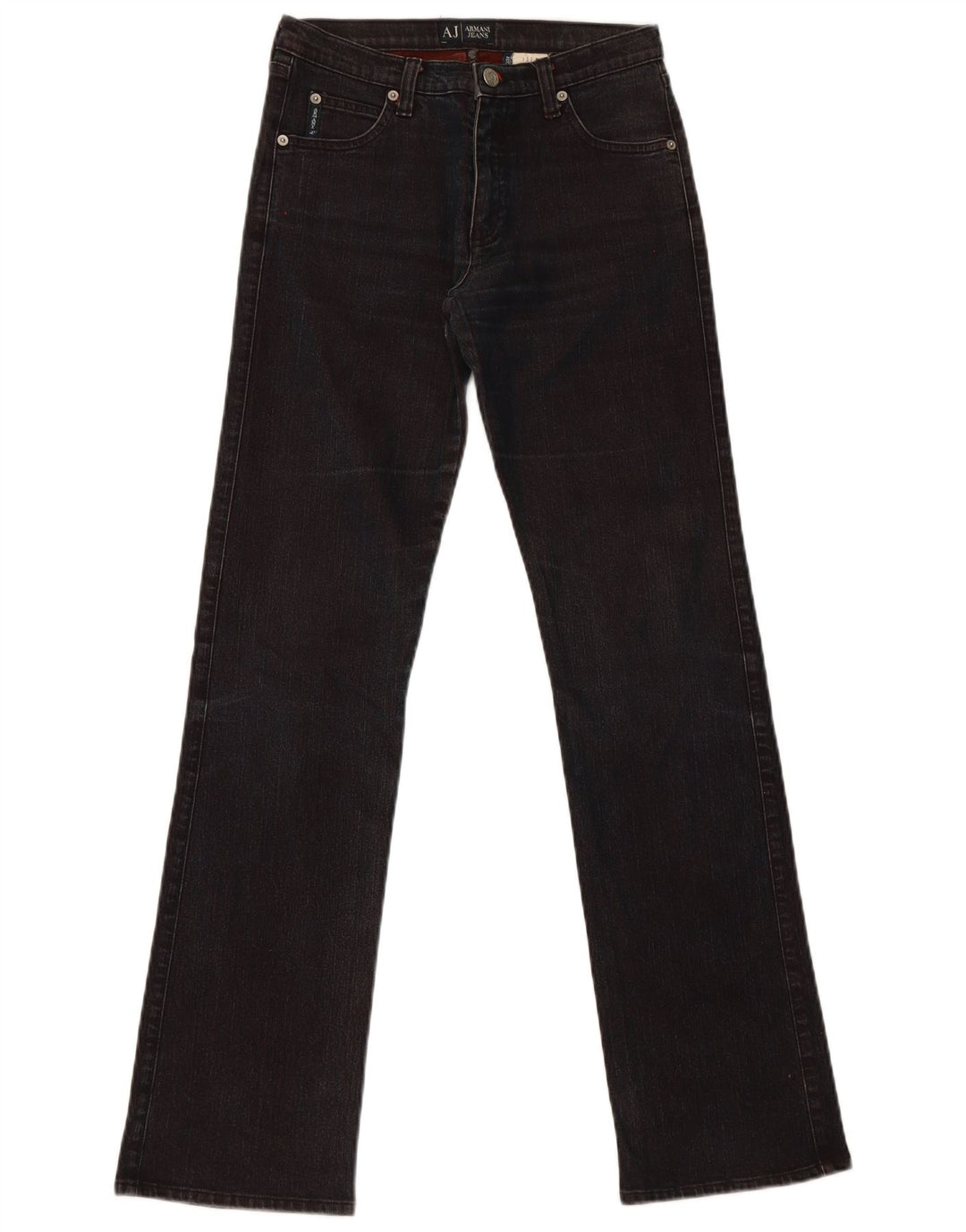 Женские узкие джинсы Armani W27 L32, черный хлопок