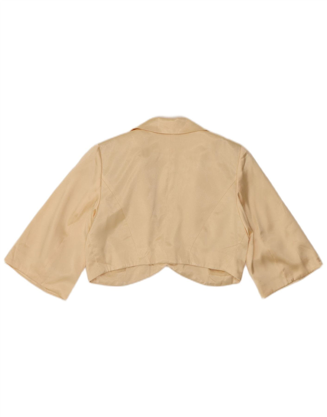 Винтажное женское болеро с рукавом 1/2 IT 42 Medium Off White
