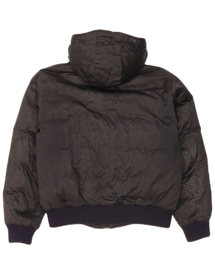 Pal Zileri Женская утепленная куртка с капюшоном IT 50 XL Черный Полиэстер