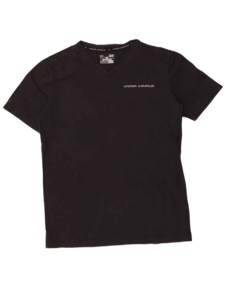 Мужская футболка Heat Gear Under Armour, маленькая, черная