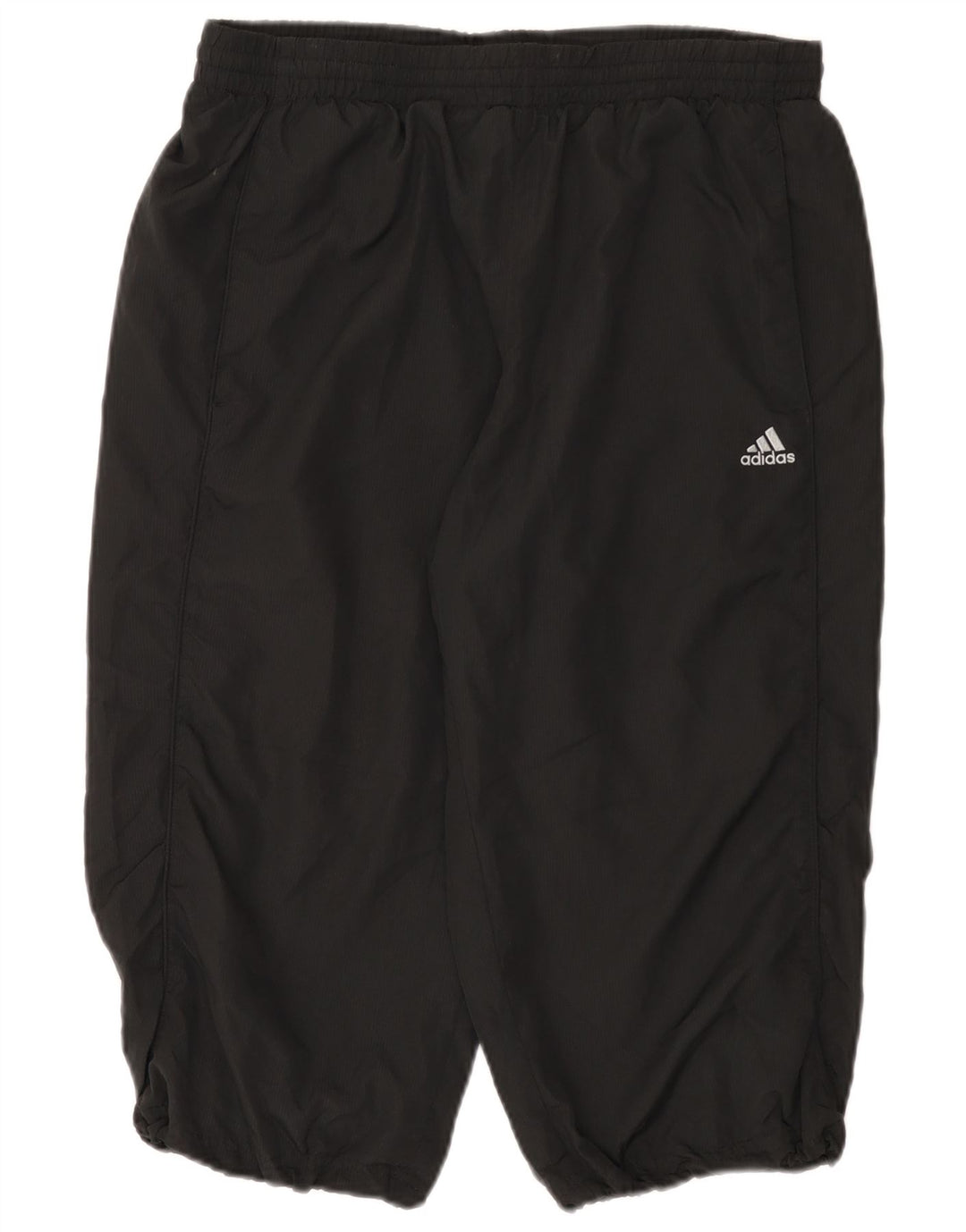 Adidas Mens Clima 365 Capri Спортивные брюки среднего размера из полиэстера черного цвета