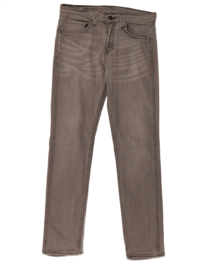 Женские джинсы LEVI'S 511 Slim W30 L32 Серые, хлопок