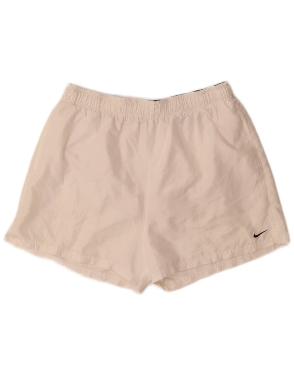 Мужские спортивные шорты Nike, большие белые