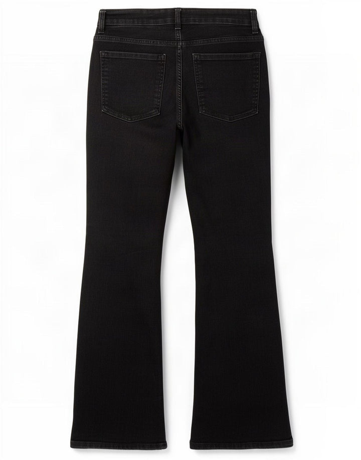 Женские джинсы Marks & Spencer Eva Bootcut UK 10, маленькие W27 L27, черные