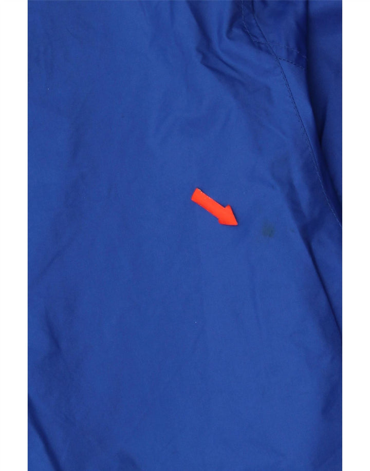 Куртка-ветровка Armani для мальчиков 13-14 лет Синяя из полиамида