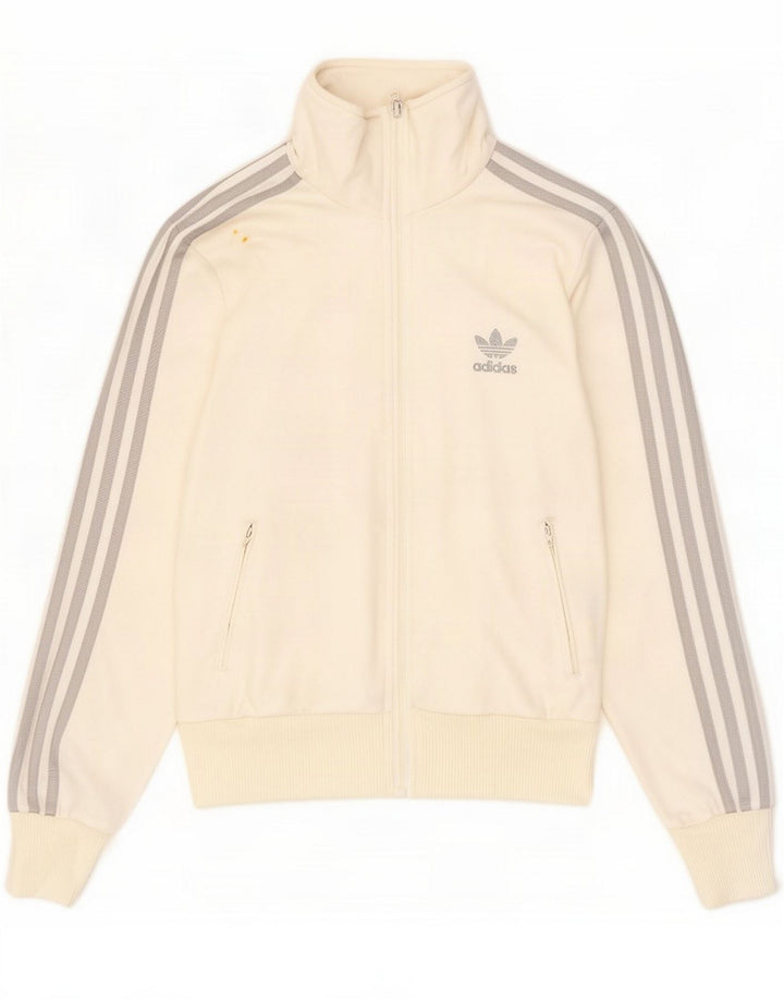 Женский спортивный костюм Adidas с графическим рисунком UK 14, средний белый полиэстер