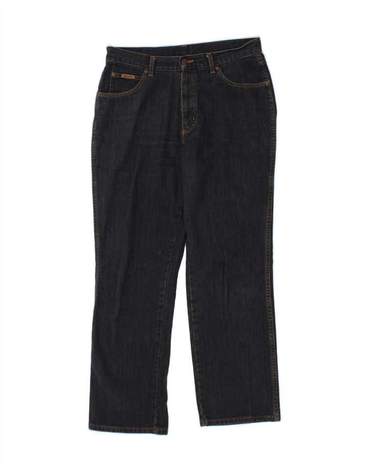 Мужские прямые джинсы WRANGLER W32 L30 темно-синие, хлопок