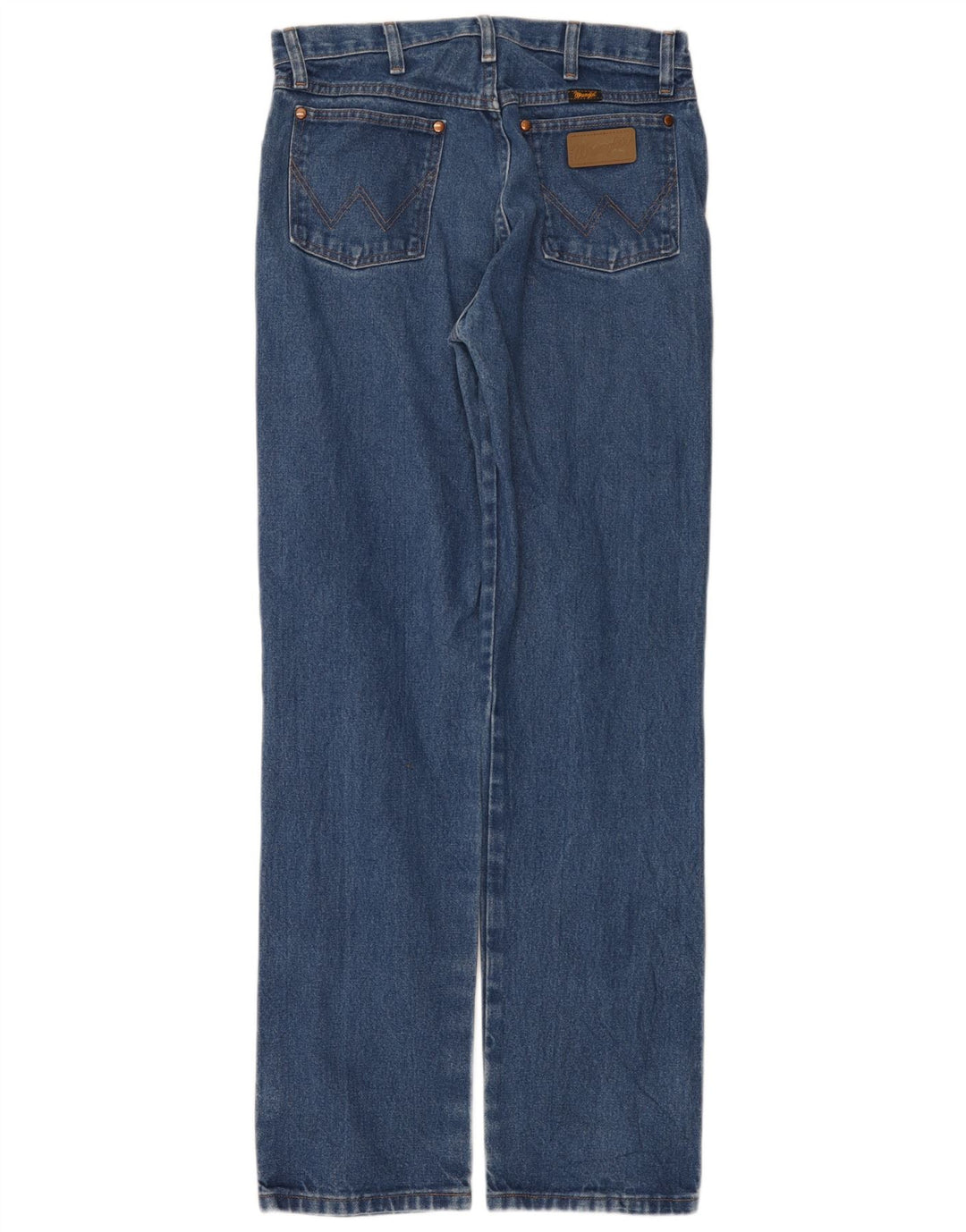 Мужские прямые джинсы Wrangler W32 L34, синие, хлопок