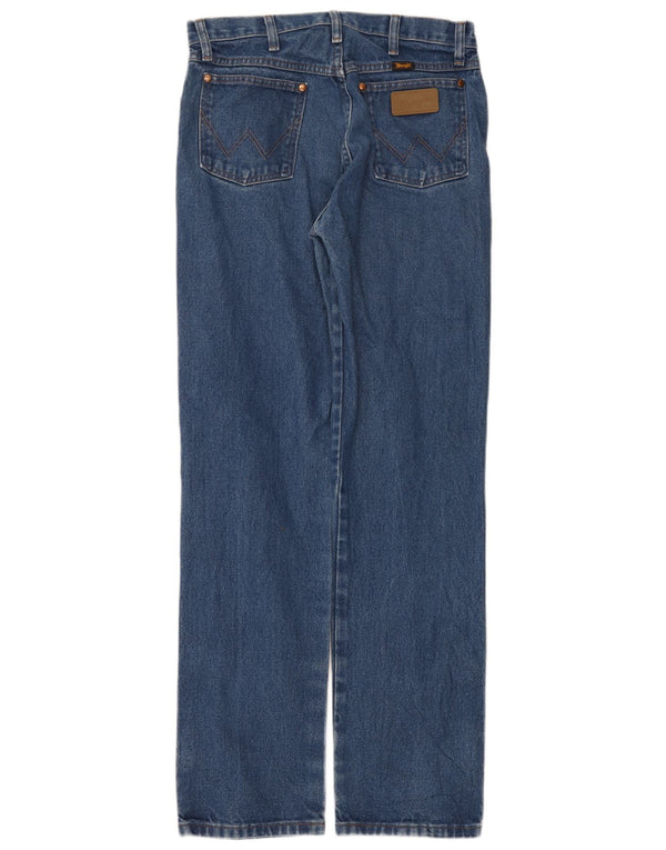 Мужские прямые джинсы Wrangler W32 L34, синие, хлопок