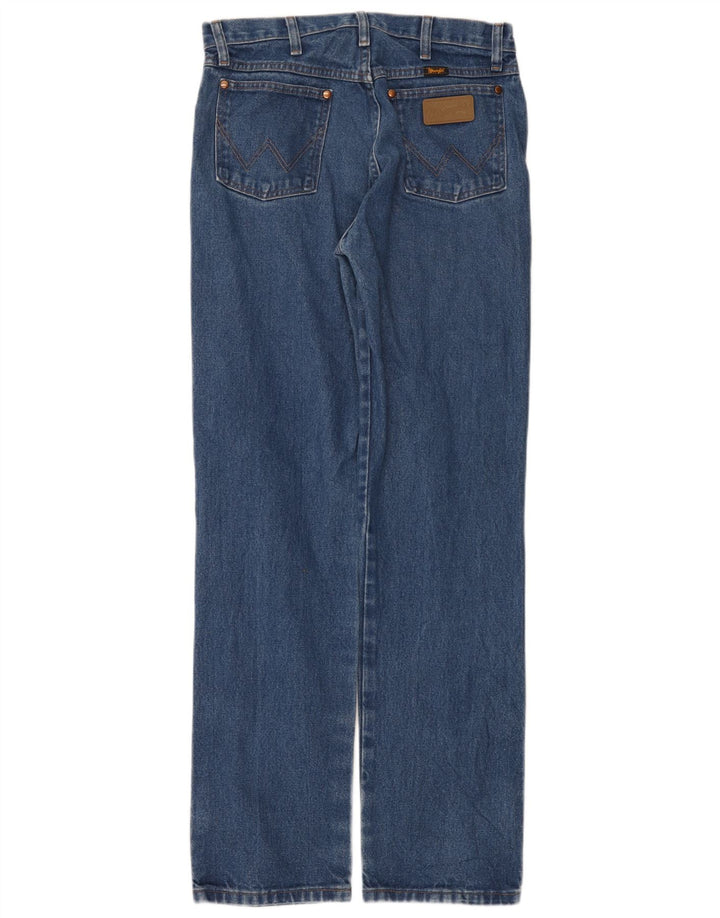 Мужские прямые джинсы Wrangler W32 L34, синие, хлопок