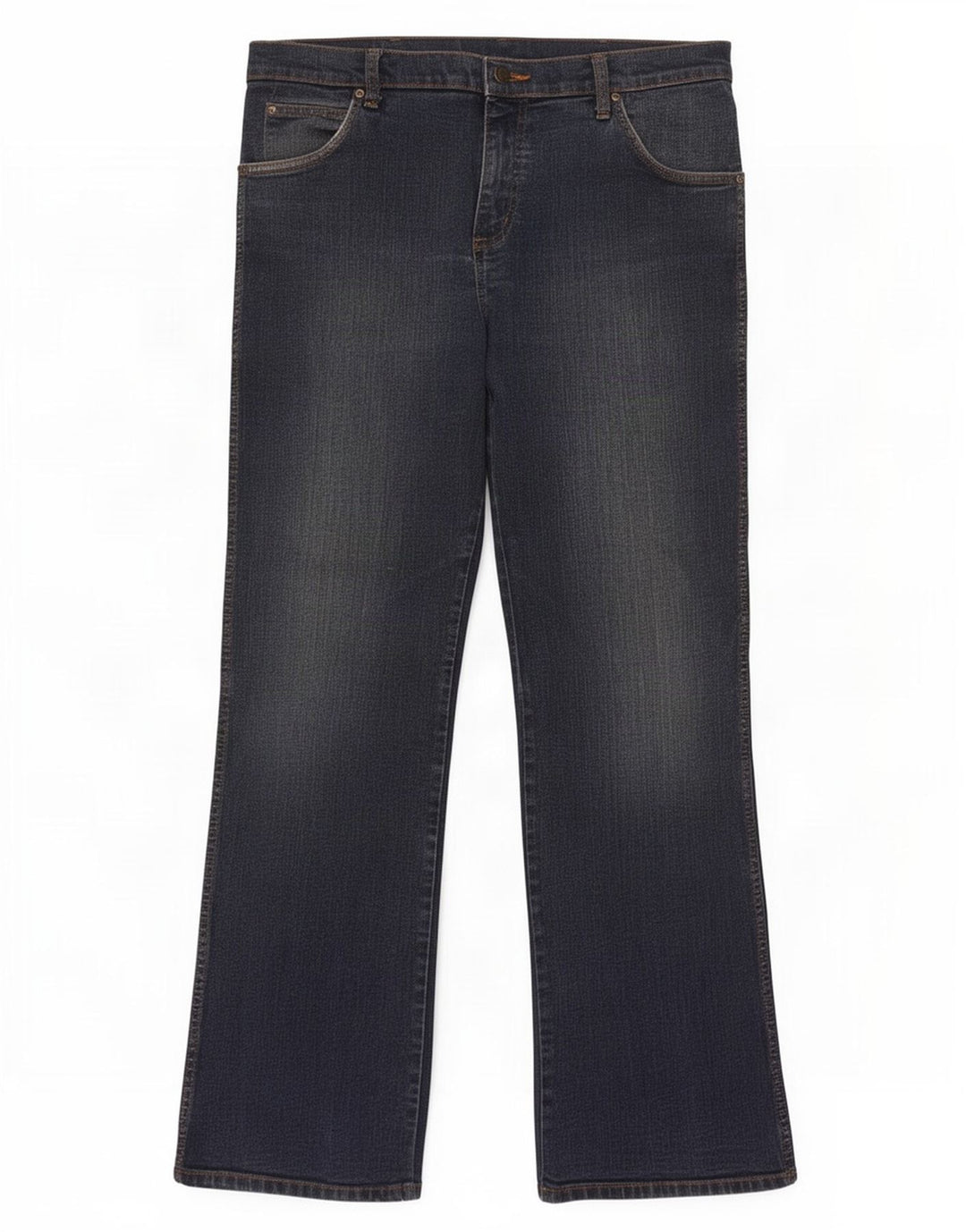 Мужские джинсы Wrangler Bootcut W34 L32 Темно-синие, хлопок