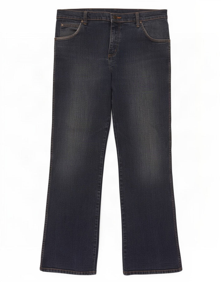 Мужские джинсы Wrangler Bootcut W34 L32 Темно-синие, хлопок