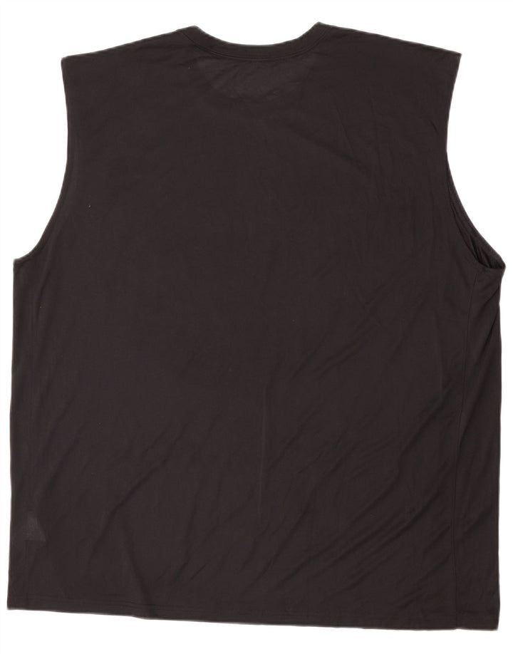 Мужской жилет Nike Dri Fit 3XL, черный полиэстер