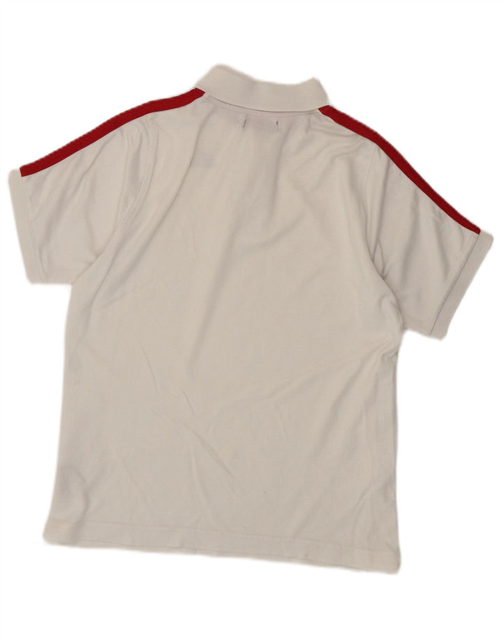 Мужская рубашка поло Kappa, маленькая белая хлопковая рубашка с цветными блоками