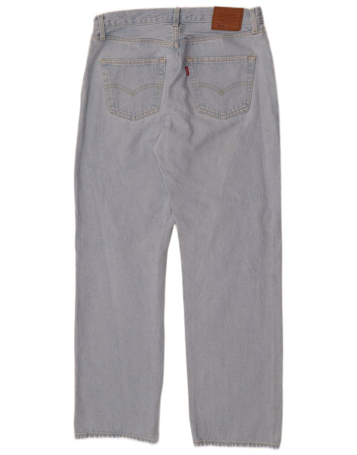 Мужские прямые джинсы Levi's 501 W29 L30 синие, хлопок