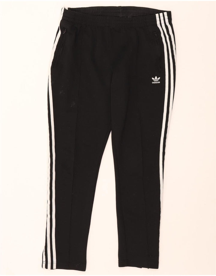 Мужские спортивные брюки ADIDAS UK 14, большие черные полиэстер