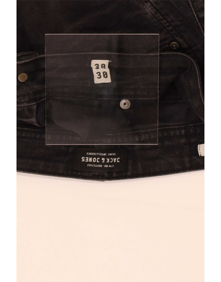 Мужские джинсы скинни Jack & Jones Ben W30 L30 черные