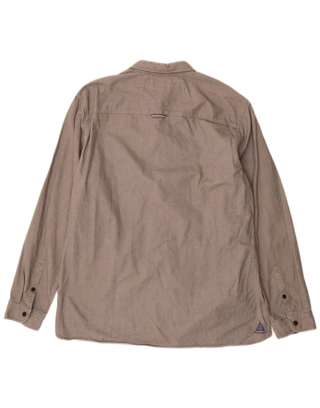 Мужская рубашка стандартного кроя Tommy Hilfiger XL, серая, хлопок