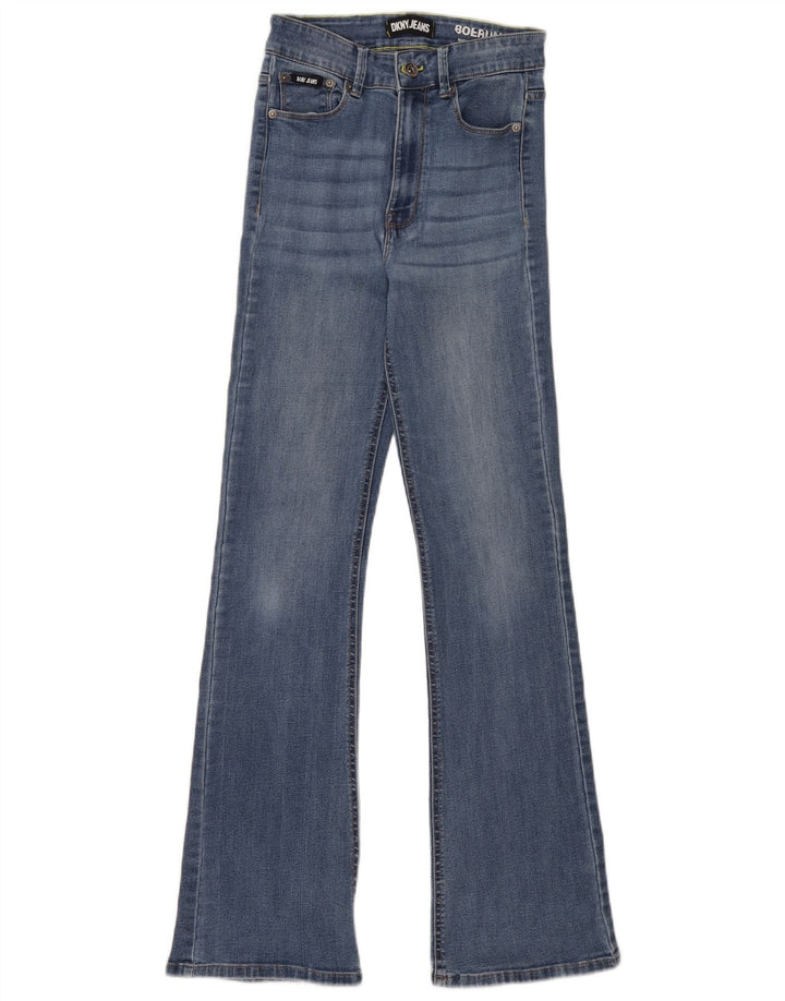 Женские расклешенные джинсы Dkny W27 L31 синие, хлопок