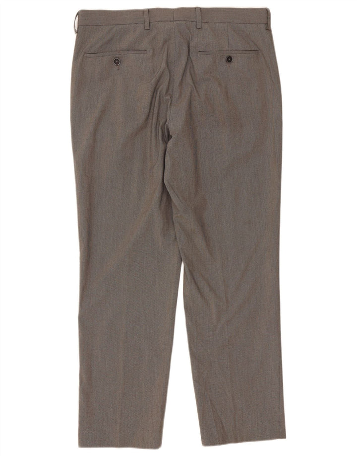 Мужские костюмные брюки Marks & Spencer W34 L29 серые