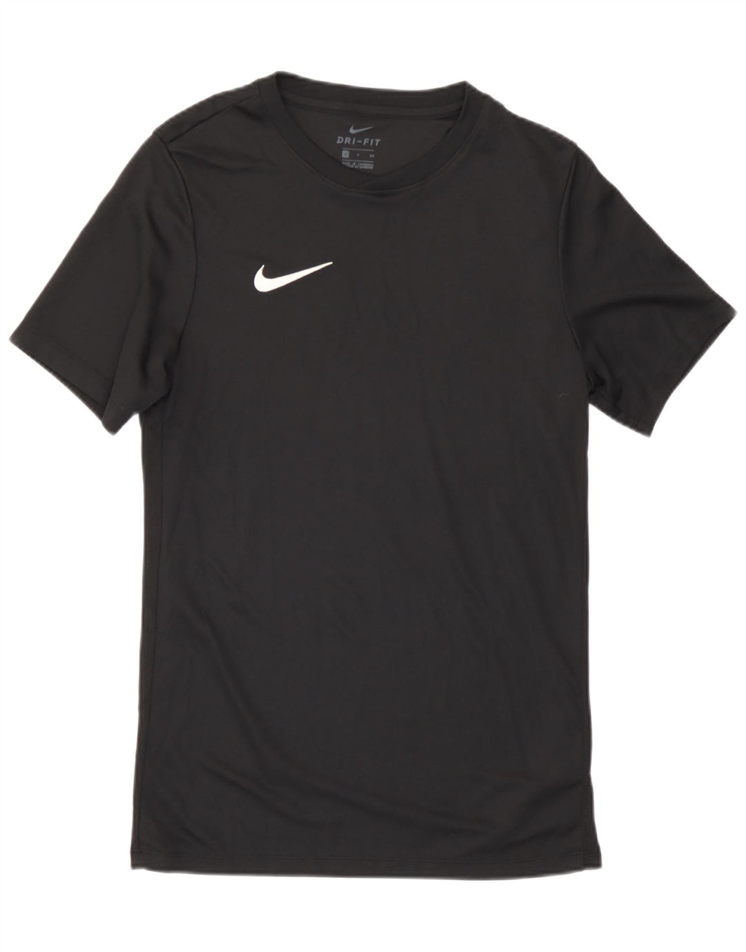 Мужская футболка Nike, маленькая, черная, спортивная из полиэстера