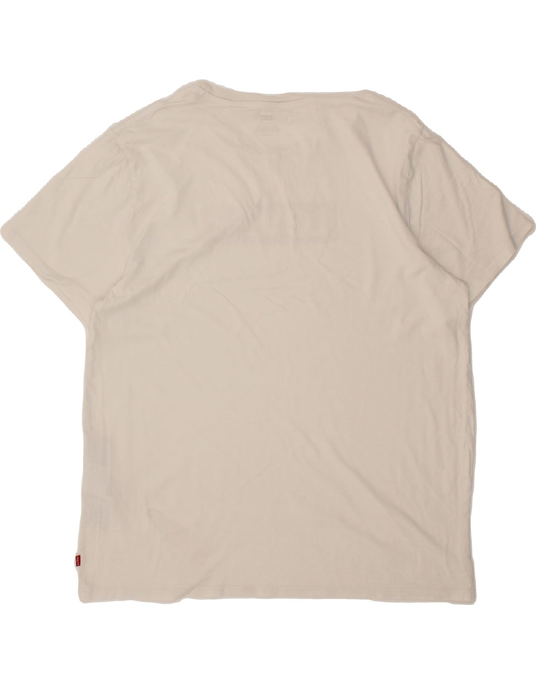 LEVI'S Mens Graphic T-Shirt Top XL White Cotton Vintage Levi's and Second-Hand Levi's from Messina Hembry 