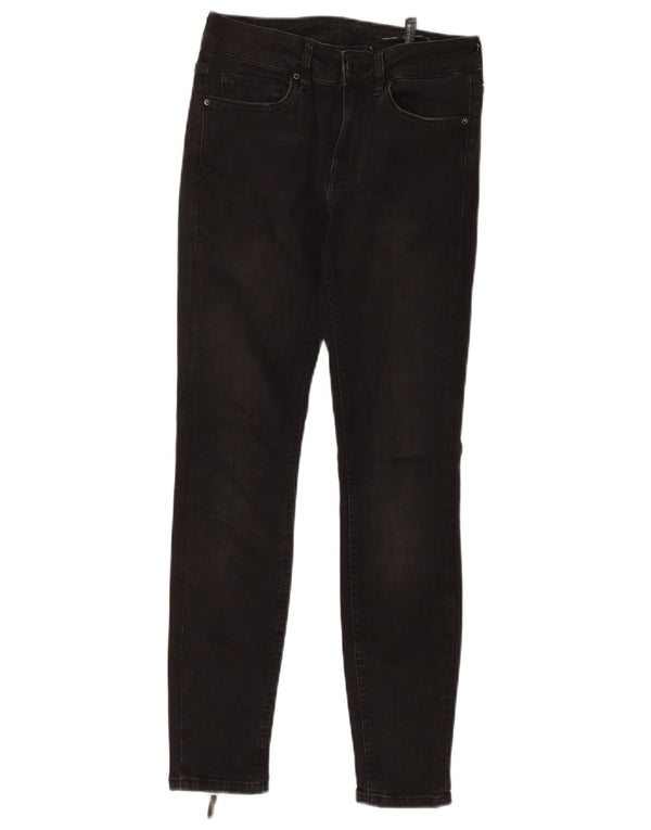 Женские узкие джинсы Zara EU 36 XS W26 L27, черный хлопок