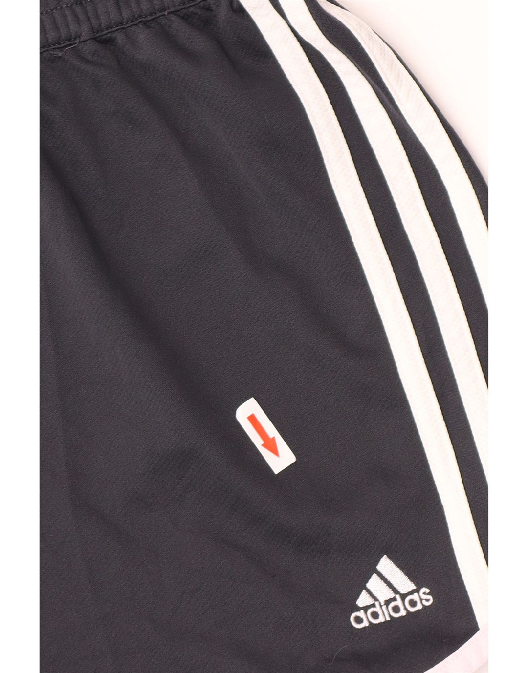 Женские спортивные шорты Adidas UK 16, большие темно-синие, полиэстер