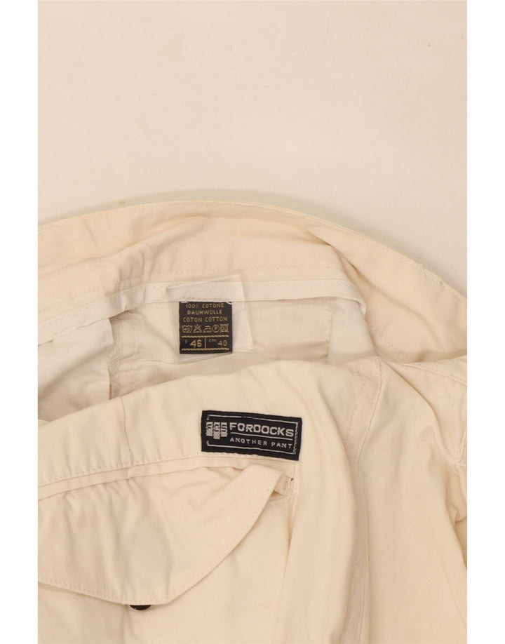 Мужские шорты карго Fordocks IT 46 Small W30 Off White Cotton