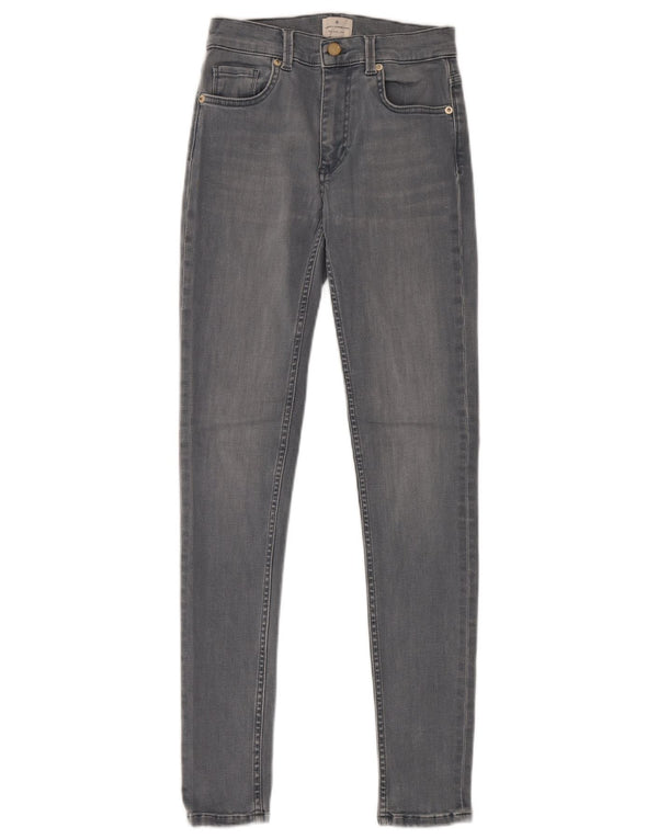 Женские джинсы скинни French Connection UK 6 XS W26 L30, синий хлопок